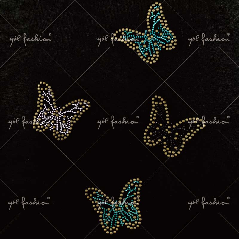 Customized hotfix motif- Butterfly